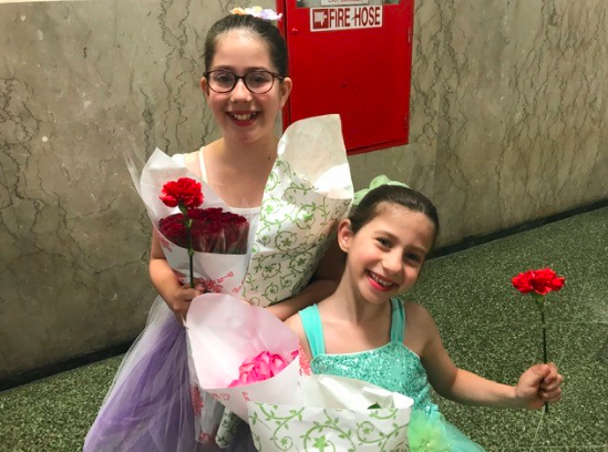 My Granddaughters, Dancing